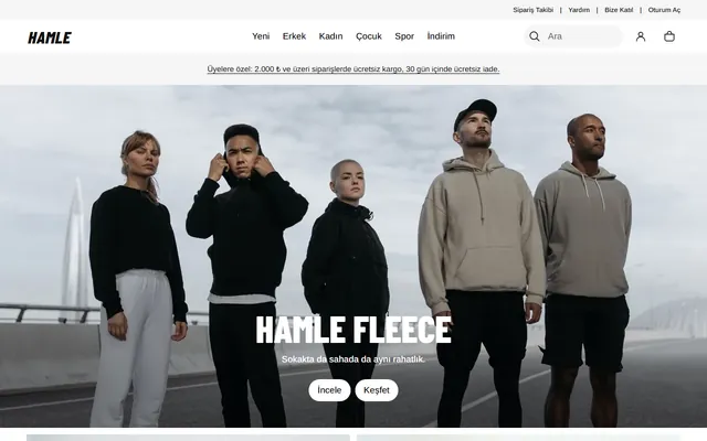 Hamle demo mağazası